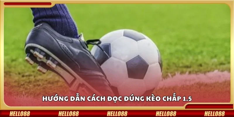 Hướng dẫn cách đọc đúng kèo chấp 1.5