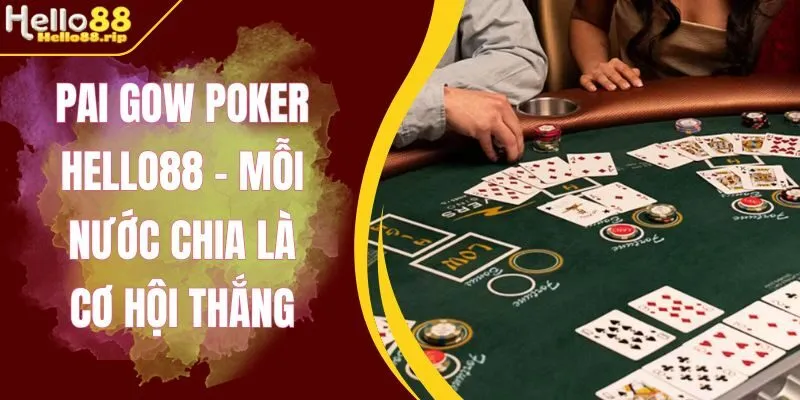 Cách chơi an toàn khi gặp bài xấu Pai Gow Poker Hello88