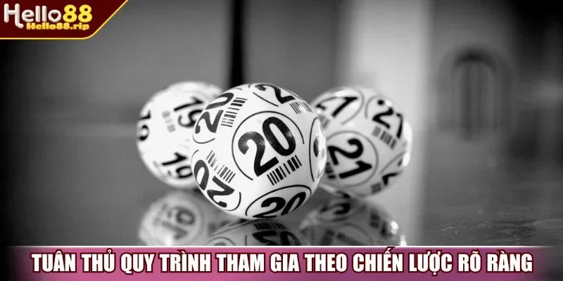 Tuân thủ quy trình tham gia theo chiến lược rõ ràng