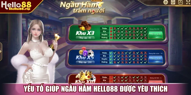 Yếu tố giúp Bull Bull Hello88 được ưa chuộng